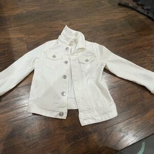 Stylish White Kids Jacket